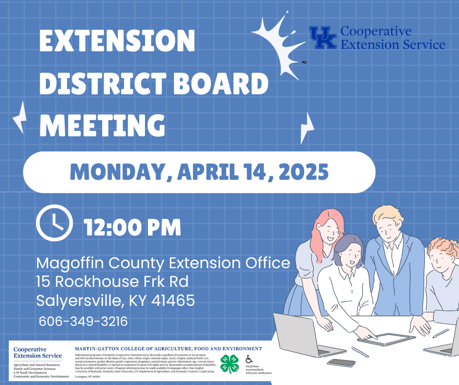 Extension District Board Meeting