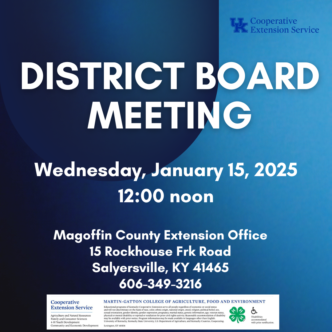 District Board Meeting Information