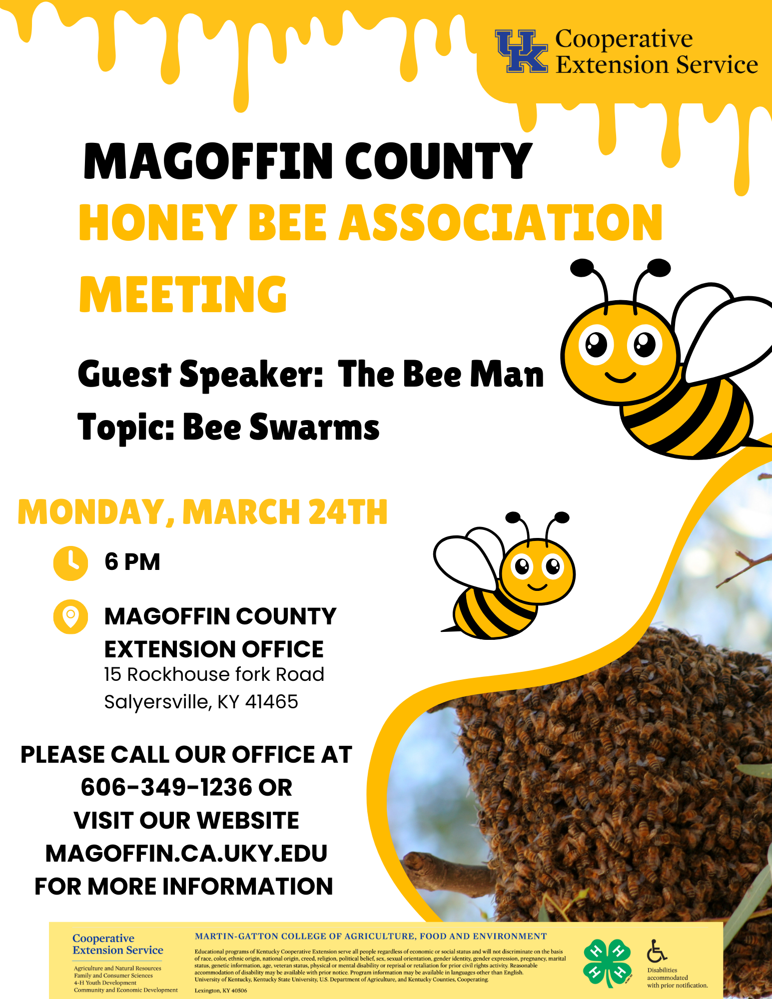 March Honey Bee Meeting